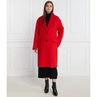 Płaszcze damskie - Tommy Hilfiger Płaszcz | z dodatkiem wełny - miniaturka - grafika 1
