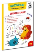 Edukacja przedszkolna - Bazgraki poznają matematykę. Elementarz. Poziom 1 - Leszek Rogala - miniaturka - grafika 1