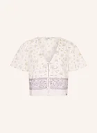 Bluzki damskie - Pepe Jeans Bluzka Liliana weiss - miniaturka - grafika 1