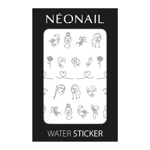 Neonail Naklejki wodne - water sticker - NN04 - Ozdoby do paznokci - miniaturka - grafika 1