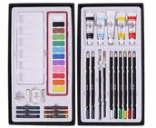 Farby i media malarskie - Zestaw Artystyczny Do Malowania Kolorowania Farby - miniaturka - grafika 1