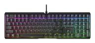 Klawiatury - CHERRY XTRFY MX 3.1 klawiatura Gaming USB QWERTY Angielski Czarny G80-3890HIAUS-2 - miniaturka - grafika 1
