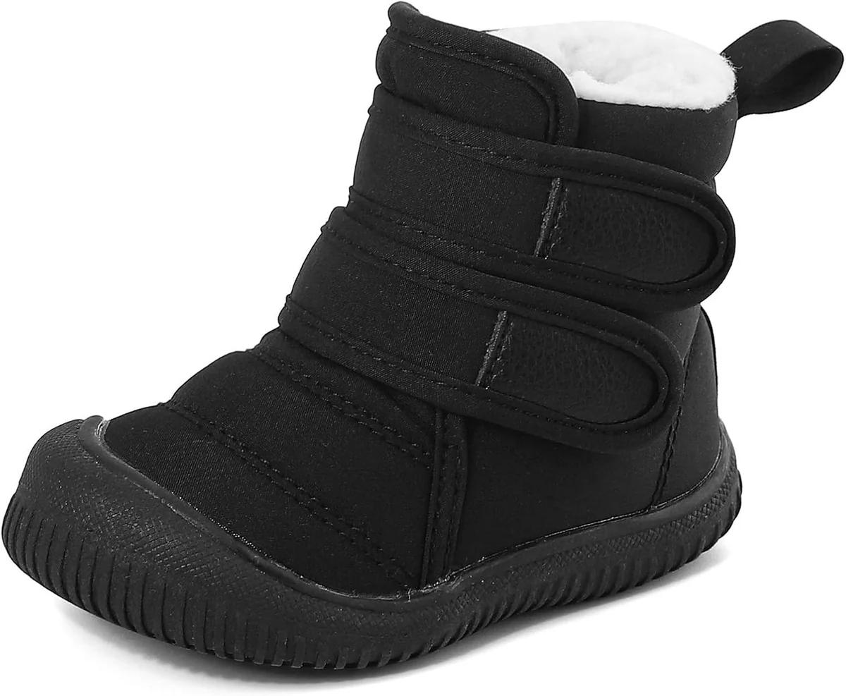 Buty zimowe dla dzieci pluszowe antypoślizgowe gumowe rozm. 7.5 UK