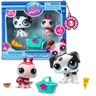 Figurki dla dzieci - Littlest Pet Shop 3 seria 2-pak Biedronka #149 i Dalmatyńczyk #156 00624 00623 - miniaturka - grafika 1