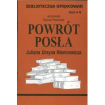 Biblios Powrót posła Juliana Ursyna Niemcewicza - zeszyt 16 - Danuta Polańczyk - Lektury szkoła podstawowa - miniaturka - grafika 3