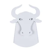 Lampy ścienne - ABIGALI Kinkiet LED BYK ABIGALI BULL-W - miniaturka - grafika 1