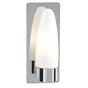 Lampy ścienne - Markslojd Kinkiet łazienkowy LAMPA ścienna OPRAWA nowoczesna BUFFY LED 105623 IP44 chrom Biały - miniaturka - grafika 1