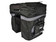 Sakwy rowerowe - Fischer torba na bagażnik, czarny, jeden rozmiar 86245 - miniaturka - grafika 1