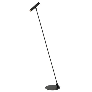 Minimalistyczna lampa podłogowa Alec 03746/03/30 Lucide metal czarna - Lampy stojące - miniaturka - grafika 1