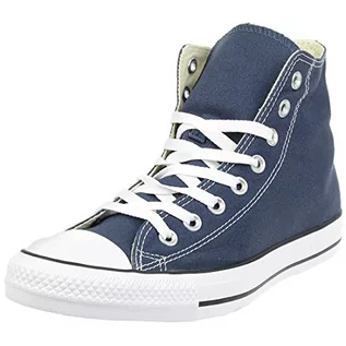 Sneakersy damskie - Converse All Star Hi Canvas Navy Sneakersy, granatowy, 44 EU - grafika 1