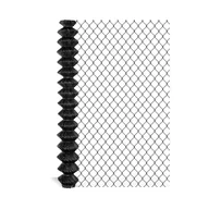 Ogrodzenia - Vimar Siatka pleciona antracytowa - dł. 10 m, wys. 1,5 m, grub. drutu 2,7 mm - miniaturka - grafika 1