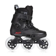 Rolki - Powerslide, Rolki, Next 110 Black Core, czarny, rozmiar 38-39 - miniaturka - grafika 1