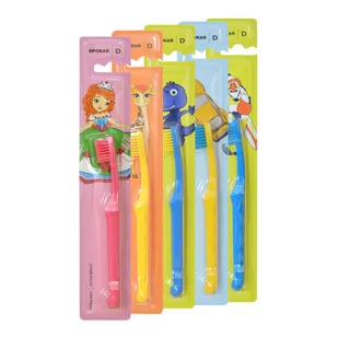 SPOKAR D X-SOFT 0-6 lat 1szt. - szczoteczka dla dzieci z bardzo miękkimi włóknami (E0497) - Szczoteczki do zębów - miniaturka - grafika 1