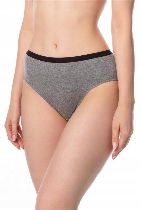 LAMA Figi Damskie Bikini SZARE r. M, 3 szt.
