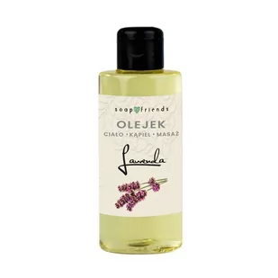 SCANDIA SCANDIA OLEJEK DO CIAŁA I DO MASAŻU LAWENDA 100ML SC084 - Pozostałe akcesoria do kąpieli i SPA - miniaturka - grafika 1