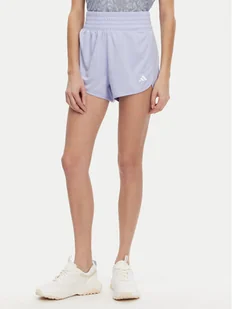 adidas Szorty sportowe Pacer Essentials JC9582 Fioletowy Regular Fit - Spodenki damskie - miniaturka - grafika 1