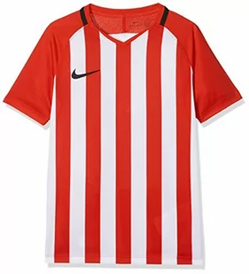 Nike trykot dzieci Striped Division III SS, czerwony, l 894102-658 - Piłka nożna - miniaturka - grafika 1