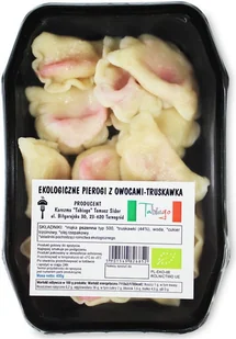 PIEROGI Z TRUSKAWKĄ BIO 400 g - KARCZMA TABIAGO (Z PÓŁKI) - Szybkie dania obiadowe - miniaturka - grafika 1