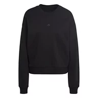 Bluzy damskie - adidas Damska bluza W All Szn SWT, czarna, M, czarny, M - miniaturka - grafika 1