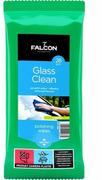 Kosmetyki samochodowe - FALCON Chusteczki do czyszczenia szyb GLASS LEMON - miniaturka - grafika 1