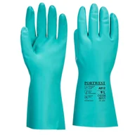 Rękawice robocze - PORTWEST A812 RĘKAWICA CHEMICZNA NITROSAFE PLUS; ZIELONY - miniaturka - grafika 1