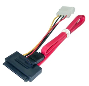 Lindy SATA Cable - Combined Data & Power 0,3 m - Kable komputerowe i do monitorów - miniaturka - grafika 1