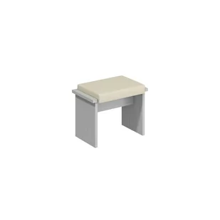 Taboret Mały BON-06 Bond MebloCross Craft Złoty, Eco Brąz - Taborety i hokery - miniaturka - grafika 1