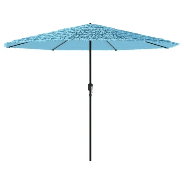 Parasol ogrodowy niebieski 324x324x247 cm
