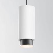 Lampy sufitowe - Fabbian Claque lampa wisząca LED 20 cm biała - miniaturka - grafika 1