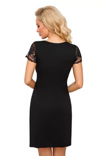 Koszulka Roxana Black (Rozmiar 36) - Piżamy damskie Koszulka Roxana Black (Rozmiar 36) - Piżamy damskie - miniaturka - grafika 2