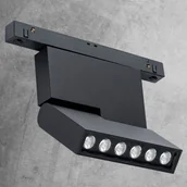 Lampy pozostałe - Reflektor Komatsu Dot Move 6568 Shilo LED 24W 3000K do systemu magnetycznego czarny - miniaturka - grafika 1