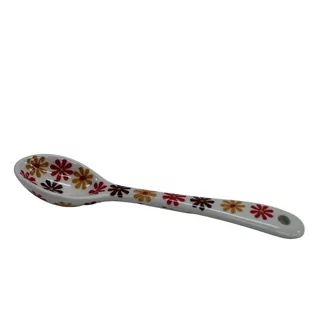 Ceramiczna łyżka deserowa Ceramika Bolesławiec - Łyżki - miniaturka - grafika 1