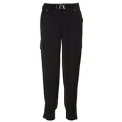 Spodnie damskie - Spodnie damskie Guess Emi czarne cargo-S - miniaturka - grafika 1