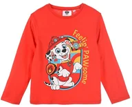 Moda i Uroda OUTLET - Bluzka z bawełny dla chłopców oryginał Psi Patrol Marshall - miniaturka - grafika 1