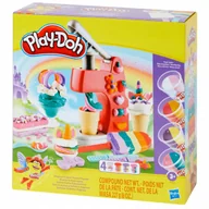 Masy plastyczne - Zestaw Magiczna Lodziarnia PlayDoh Unicorn 4 Foremki Dla dzieci Prezent 3+ - miniaturka - grafika 1