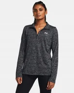 Bluzki damskie - Bluzka Damska Na Długi Rękaw Under Armour Tech 1/2 Zip-twist MD - miniaturka - grafika 1