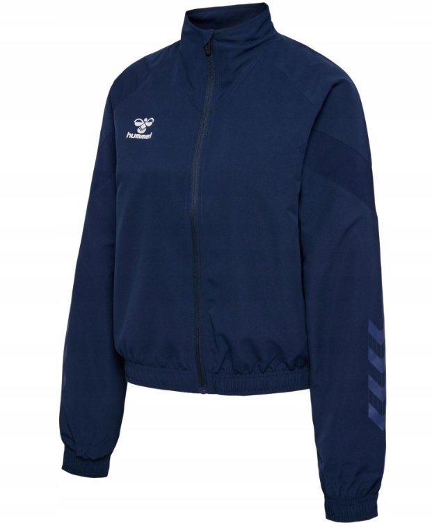 HUMMEL KURTKA DAMSKA GRANATOWA ROZPINANA S PUR