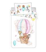 Pościel dla dzieci - Pościel 100X135 Zwierzęta   Latające Balonem Poszewka 40X60 Dziecięca Do Łóżeczka - miniaturka - grafika 1