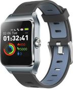 Smartwatch - Umax U-Band P1 PRO Czarno-niebieski - miniaturka - grafika 1