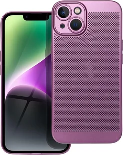 Etui / pokrowiec do Apple iPhone 14 fioletowy - BREEZY - Etui i futerały do telefonów Etui / pokrowiec do Apple iPhone 14 fioletowy - BREEZY - Etui i futerały do telefonów - miniaturka - grafika 1