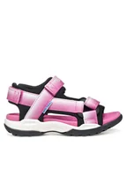 Buty dla dziewczynek - Geox Sandały Jr Borealis J550WA 015AN C8062 D Różowy - miniaturka - grafika 1