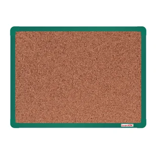 boardOK Tablica korkowa boardOK, 60 x 45 cm, zielona rama VOK060045-3400 - Tablice i flipcharty - miniaturka - grafika 1