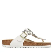 Klapki i japonki damskie - Japonki Birkenstock Gizeh 1026735 Biały - miniaturka - grafika 1