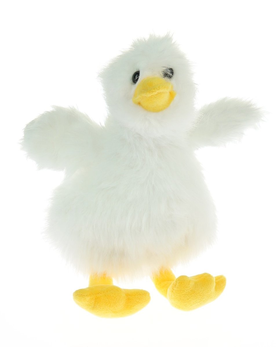 KACZKA KURCZAK ZABAWKA PLUSZOWA MASKOTKA SŁODKA PRZYTULANKA 25cm