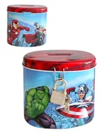 Skarbonki - Mała skarbonka metalowa puszka na kluczyk Avengers - miniaturka - grafika 1