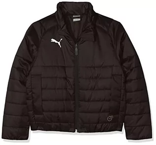 Kurtki i płaszcze dla chłopców - Puma LIGA Casuals kurtka dziecięca, wyściełana, kolor czarny, 152 - grafika 1