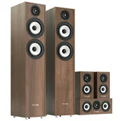 Głośniki i kolumny - Pylon Audio Pearl 25 system 5.0 – Zestaw kolumn kina domowego Orzech - miniaturka - grafika 1