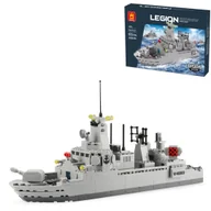 Klocki - Klocki konstrukcyjne Wange 4660 - Niszczyciel Marynarki Wojennej, 528 elementów - miniaturka - grafika 1