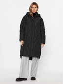 Kurtki damskie - Lee Kurtka zimowa 112341597 Czarny Relaxed Fit - miniaturka - grafika 1