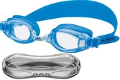 Pływanie - MONTANA Okulary pływackie młodzieżowe MG1, kolor niebieski - miniaturka - grafika 1